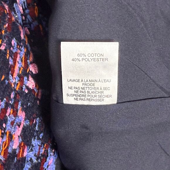 NWT Ecru Textured Blazer Lady Jacket - Size Large - Picture 7 of 9